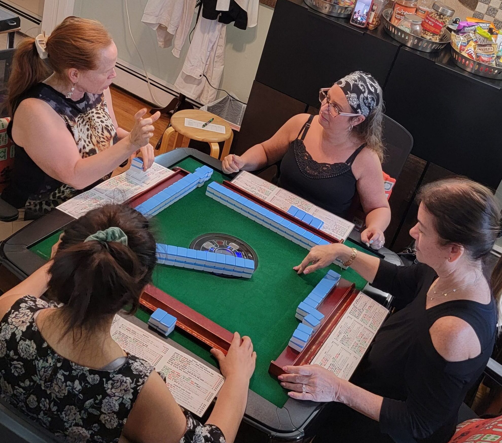 Friday Night game Mahjong Game at Home